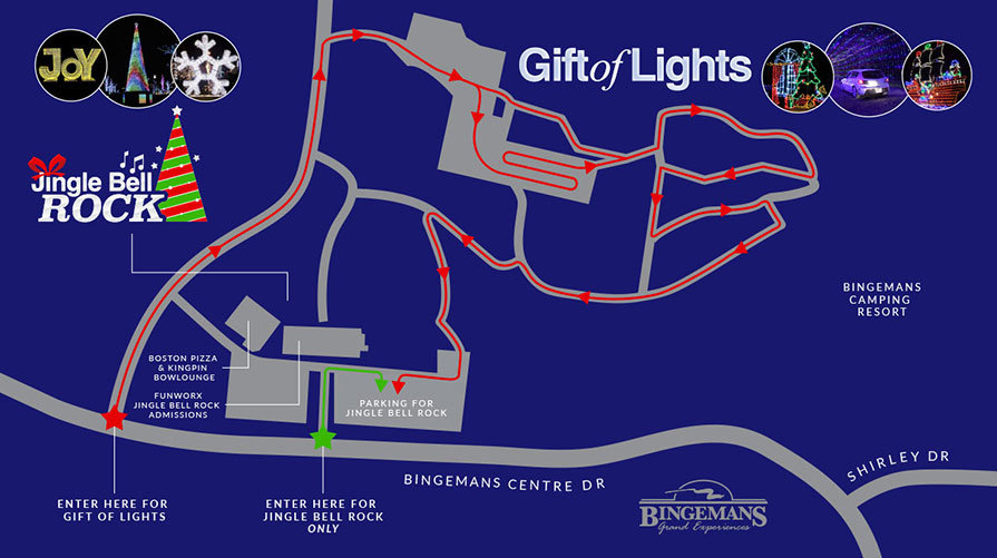 Gift of Lights map